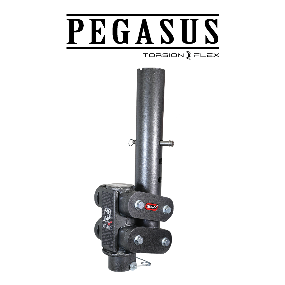 *Discontinued* Pegasus Torsion Flex 5" Extension Gooseneck Coupler (GH-7004)-Towing Accessories-Gen-Y Hitch-Dirty Diesel Customs