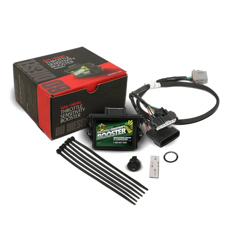 *Discontinued* Toyota Throttle Sensitivity Booster w/ Push Button Switch Kit (1057839)-Throttle Sensitivity Booster-BD Diesel-1057839-Dirty Diesel Customs