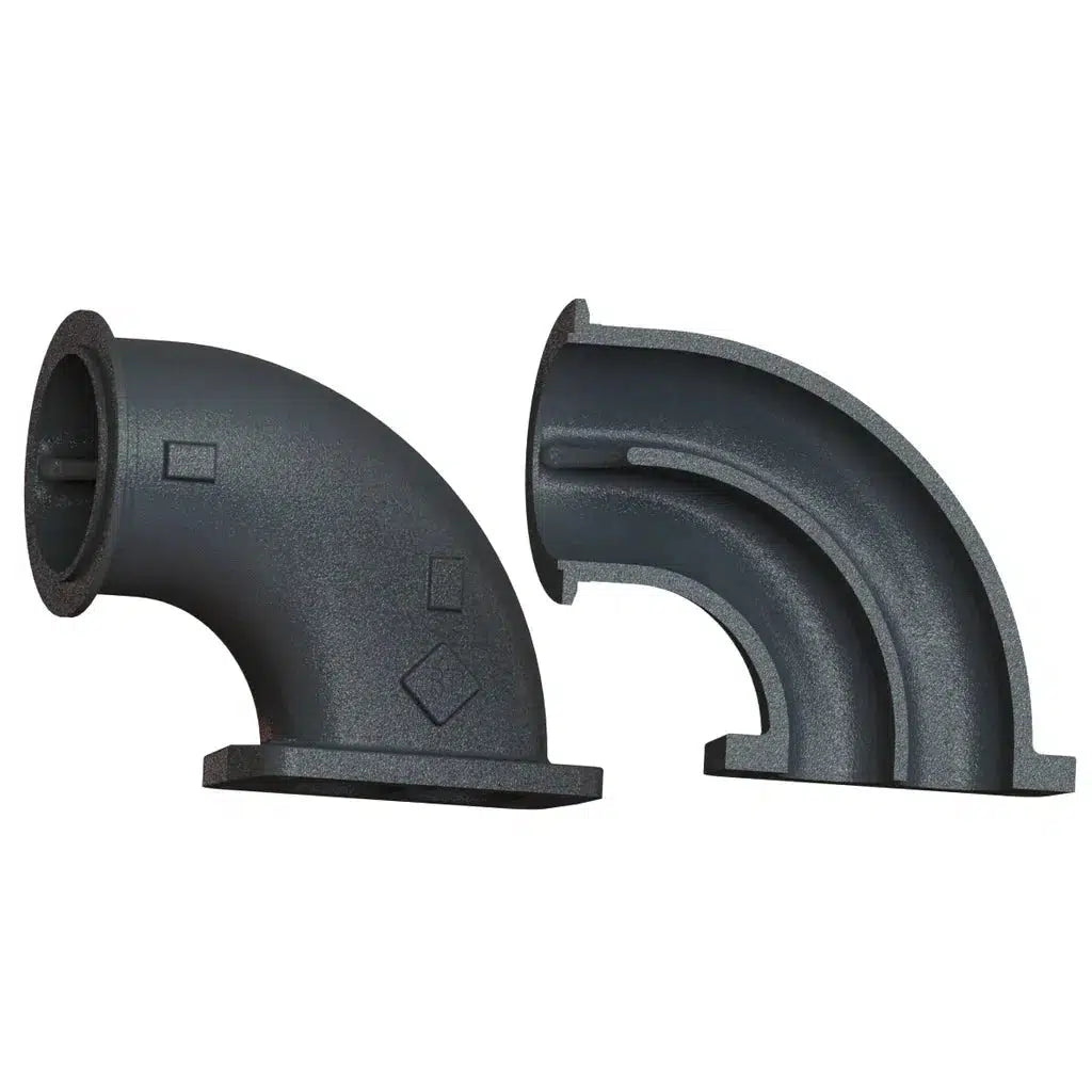 *Discontinued* Universal S300SX-E to T6 Turbo Hot Pipe Adapter (1405454)-Turbo Elbow Adapter-BD Diesel-Dirty Diesel Customs