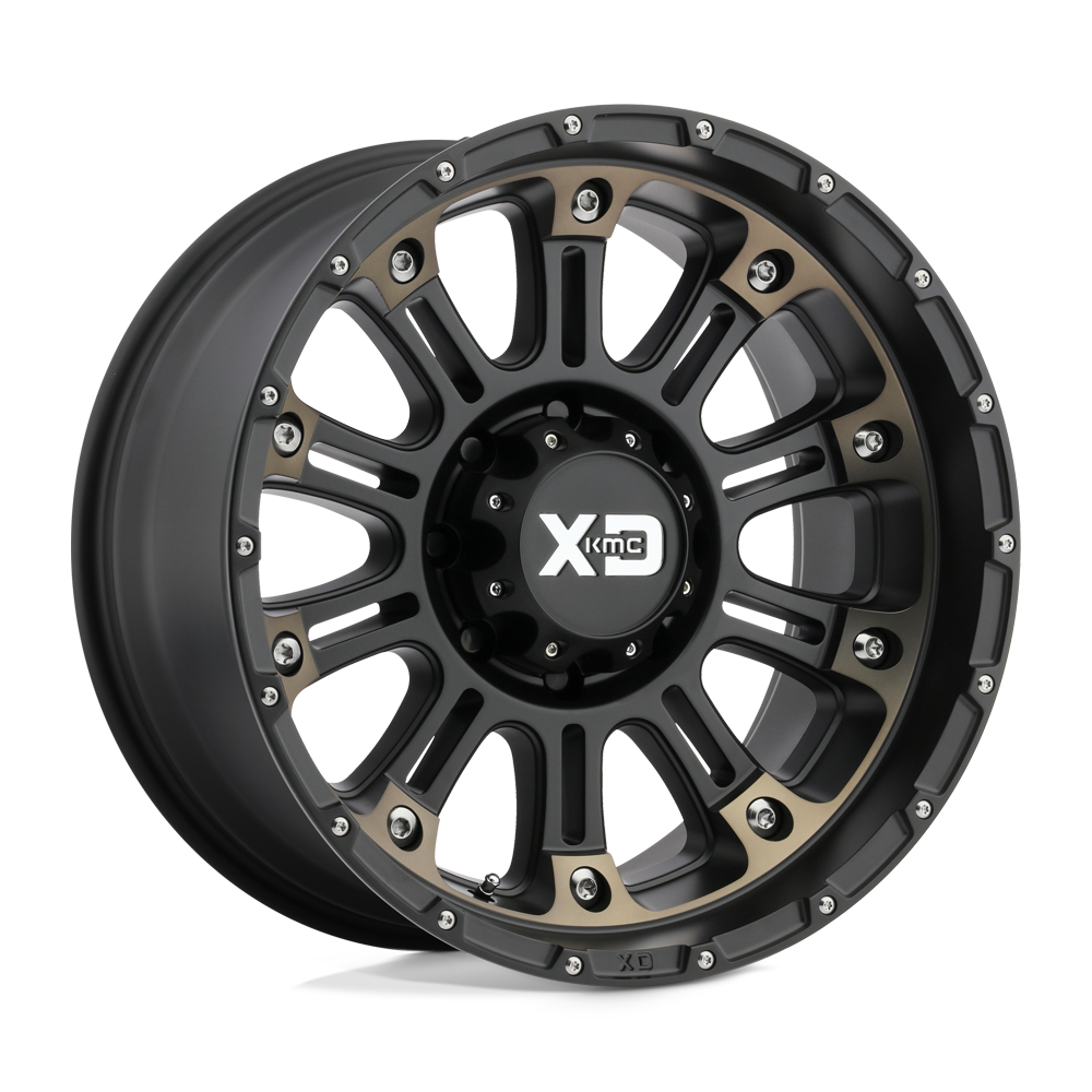 *Discontinued* XD XD829 HOSS II - Satin Black Machined Dark Tint-Wheels-XD-XD82929050912N-Dirty Diesel Customs