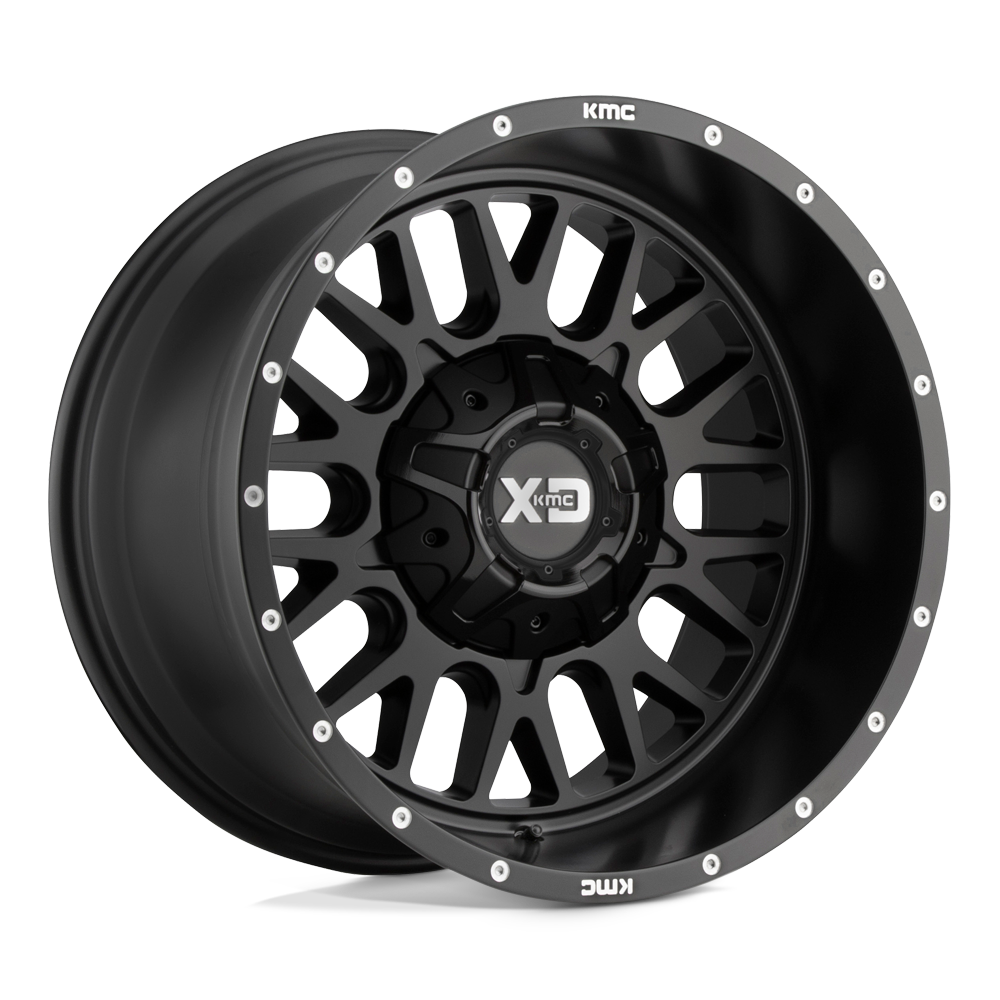 *Discontinued* XD XD842 SNARE - Satin Black-Wheels-XD-XD84221035718N-Dirty Diesel Customs