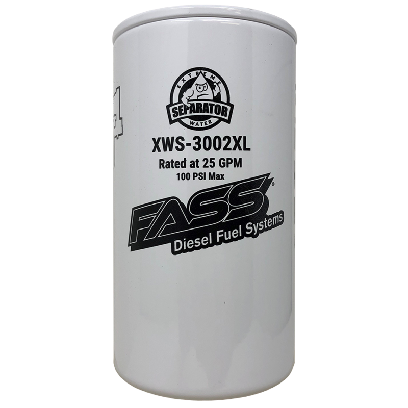 FASS XL Extreme Water Separator (XWS3002XL)-Water Separator-Fass Fuel Systems-XWS3002XL-Dirty Diesel Customs