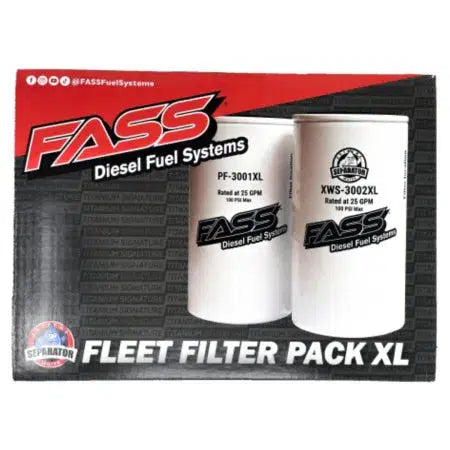 Fleet Filter Pack XL (FLP3000XL)-Filter Kit-Fass Fuel Systems-Dirty Diesel Customs