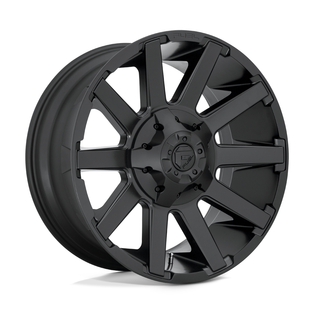 Fuel 1PC D437 CONTRA - Satin Black-Wheels-Fuel-D43718907050-Dirty Diesel Customs