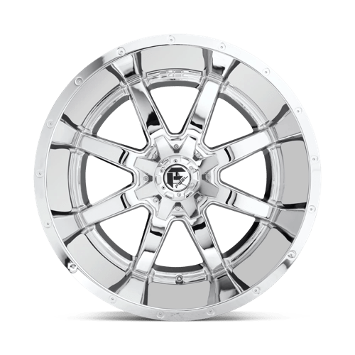 Fuel 1PC D536 MAVERICK - Chrome Plated-Wheels-Fuel-Dirty Diesel Customs