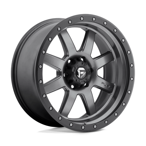 Fuel 1PC D552 TROPHY - Matte Gun Metal Black Bead Ring-Wheels-Fuel-Dirty Diesel Customs