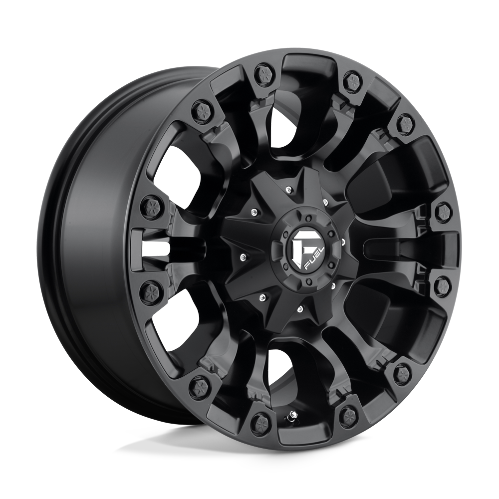 Fuel 1PC D560 VAPOR - Matte Black-Wheels-Fuel-D56015800437-Dirty Diesel Customs