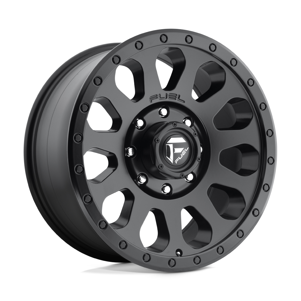 Fuel 1PC D579 VECTOR - Matte Black-Wheels-Fuel-D57916806552-Dirty Diesel Customs