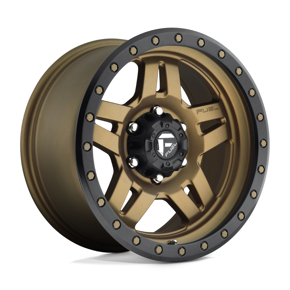 Fuel 1PC D583 ANZA - Matte Bronze Black Bead Ring-Wheels-Fuel-D58317857345-Dirty Diesel Customs