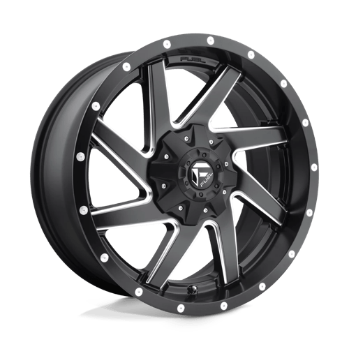 Fuel 1PC D594 RENEGADE - Matte Black Milled-Wheels-Fuel-Dirty Diesel Customs