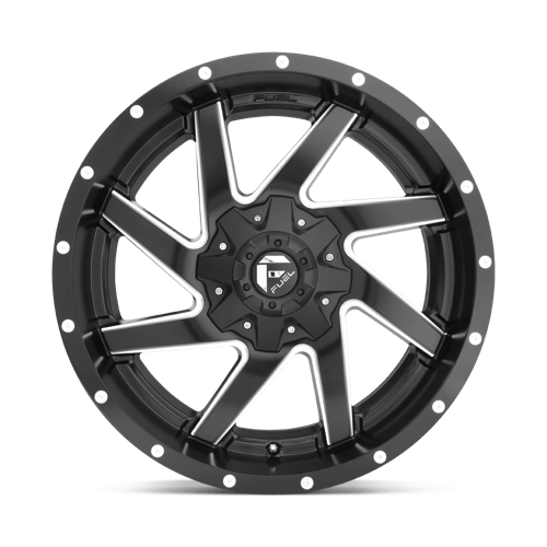 Fuel 1PC D594 RENEGADE - Matte Black Milled-Wheels-Fuel-Dirty Diesel Customs