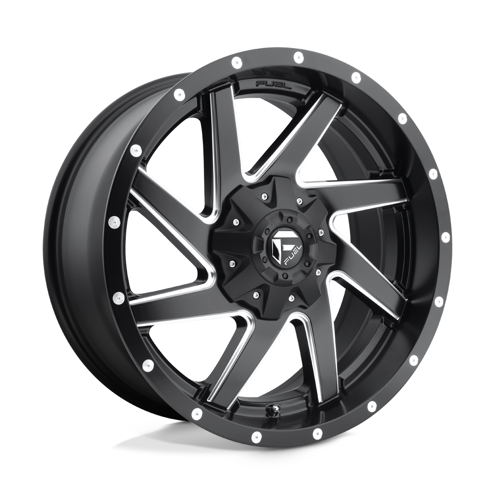 Fuel 1PC D594 RENEGADE - Matte Black Milled-Wheels-Fuel-D59420002647-Dirty Diesel Customs