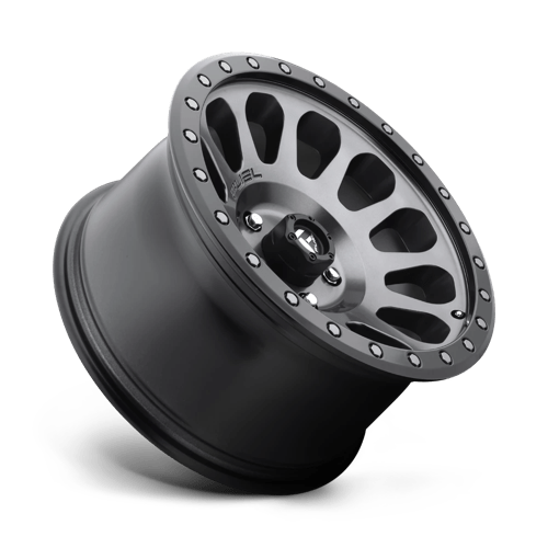 Fuel 1PC D601 VECTOR - Matte Gun Metal Black Bead Ring-Wheels-Fuel-Dirty Diesel Customs