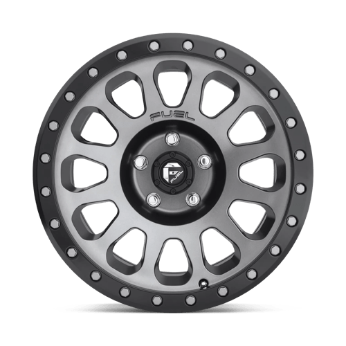 Fuel 1PC D601 VECTOR - Matte Gun Metal Black Bead Ring-Wheels-Fuel-Dirty Diesel Customs