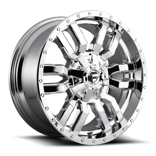 Fuel 1PC D631 SLEDGE - Chrome Plated-Wheels-Fuel-Dirty Diesel Customs