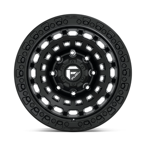 Fuel 1PC D633 ZEPHYR - Matte Black-Wheels-Fuel-Dirty Diesel Customs