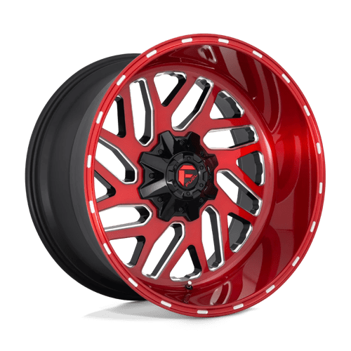 Fuel 1PC D691 TRITON - Candy Red Milled-Wheels-Fuel-Dirty Diesel Customs