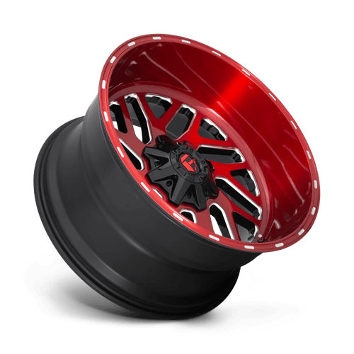 Fuel 1PC D691 TRITON - Candy Red Milled-Wheels-Fuel-Dirty Diesel Customs