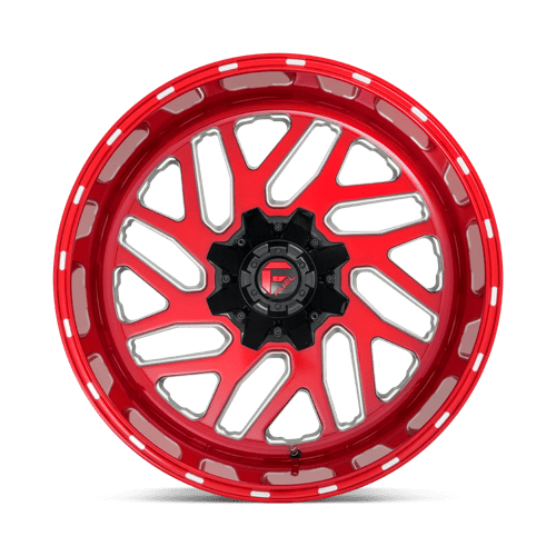 Fuel 1PC D691 TRITON - Candy Red Milled-Wheels-Fuel-Dirty Diesel Customs