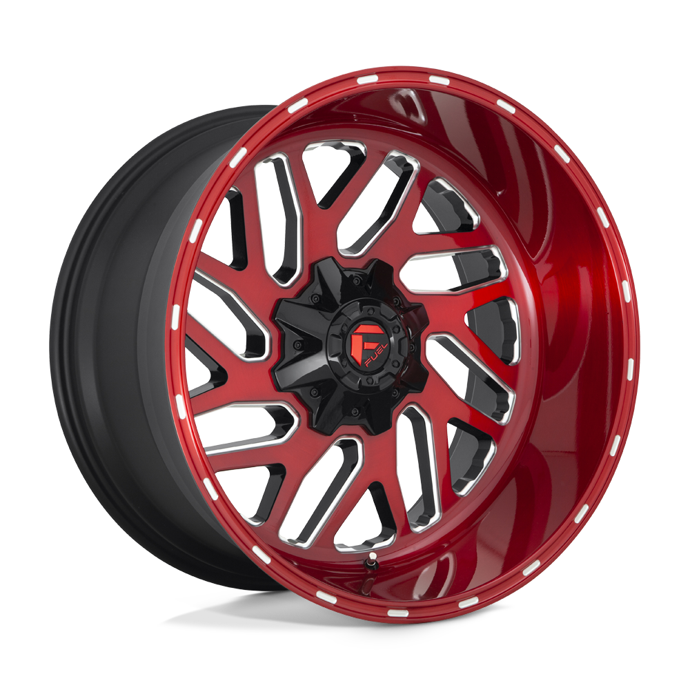 Fuel 1PC D691 TRITON - Candy Red Milled-Wheels-Fuel-D69120001747-Dirty Diesel Customs