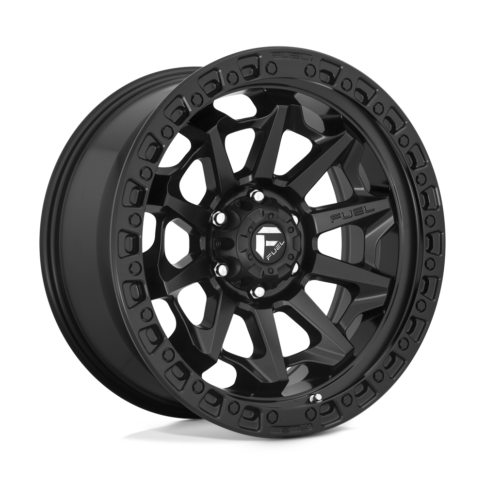 Fuel 1PC D694 COVERT - Matte Black-Wheels-Fuel-D69415806537-Dirty Diesel Customs