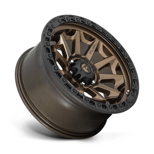 Fuel 1PC D696 COVERT - Matte Bronze Black Bead Ring-Wheels-Fuel-Dirty Diesel Customs