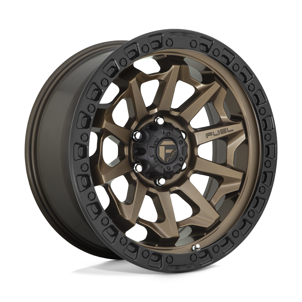 Fuel 1PC D696 COVERT - Matte Bronze Black Bead Ring-Wheels-Fuel-D69615806537-Dirty Diesel Customs