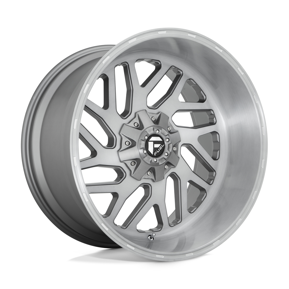 Fuel 1PC D715 TRITON PLATINUM - Brushed Gun Metal Tinted Clear-Wheels-Fuel-D71520001747-Dirty Diesel Customs