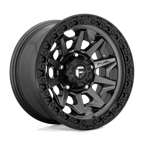 Fuel 1PC D716 COVERT - Matte Gun Metal Black Bead Ring-Wheels-Fuel-Dirty Diesel Customs