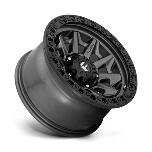 Fuel 1PC D716 COVERT - Matte Gun Metal Black Bead Ring-Wheels-Fuel-Dirty Diesel Customs