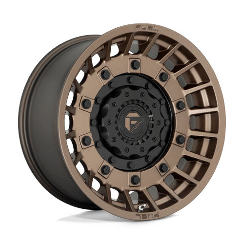 Fuel 1PC D725 MILITIA - Matte Bronze & Black-Wheels-Fuel-Dirty Diesel Customs