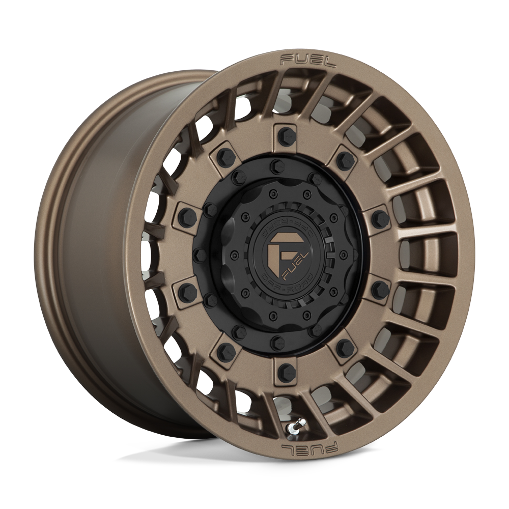 Fuel 1PC D725 MILITIA - Matte Bronze & Black-Wheels-Fuel-D72517902645-Dirty Diesel Customs