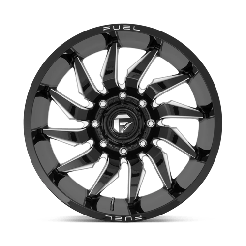 Fuel 1PC D744 SABER - Gloss Black Milled-Wheels-Fuel-Dirty Diesel Customs