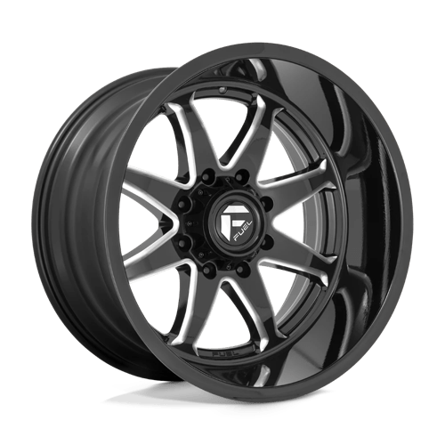 Fuel 1PC D749 HAMMER - Gloss Black Milled-Wheels-Fuel-Dirty Diesel Customs