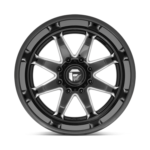 Fuel 1PC D749 HAMMER - Gloss Black Milled-Wheels-Fuel-Dirty Diesel Customs