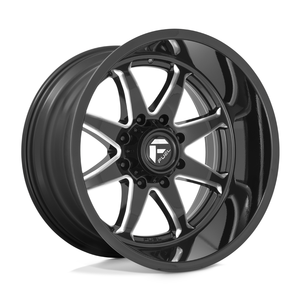 Fuel 1PC D749 HAMMER - Gloss Black Milled-Wheels-Fuel-D74920001747-Dirty Diesel Customs