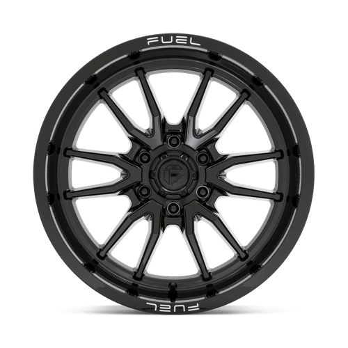 Fuel 1PC D760 CLASH - Gloss Black-Wheels-Fuel-Dirty Diesel Customs