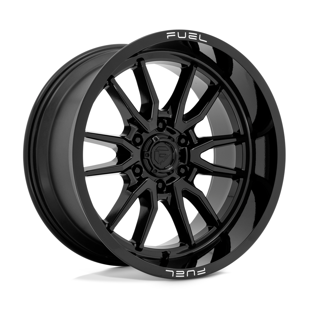 Fuel 1PC D760 CLASH - Gloss Black-Wheels-Fuel-D76017908445-Dirty Diesel Customs