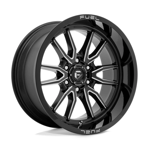 Fuel 1PC D761 CLASH - Gloss Black Milled-Wheels-Fuel-Dirty Diesel Customs