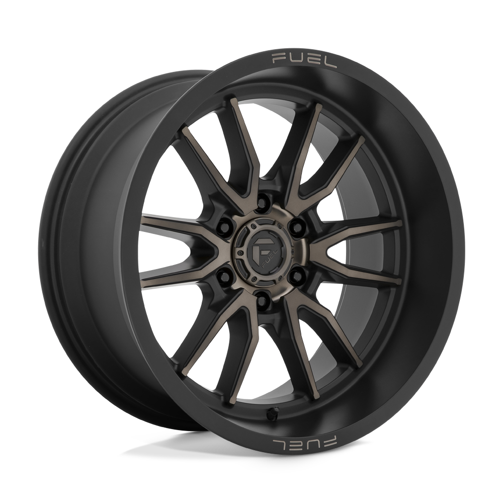 Fuel 1PC D762 CLASH - Matte Black Double Dark Tint-Wheels-Fuel-D76217908445-Dirty Diesel Customs