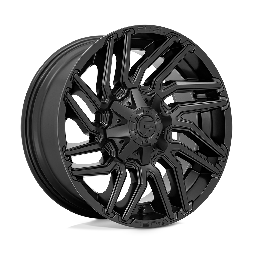 Fuel 1PC D775 TYPHOON - Matte Black-Wheels-Fuel-D77520001747-Dirty Diesel Customs