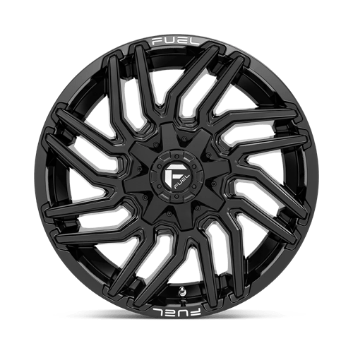 Fuel 1PC D776 TYPHOON - Gloss Black-Wheels-Fuel-Dirty Diesel Customs