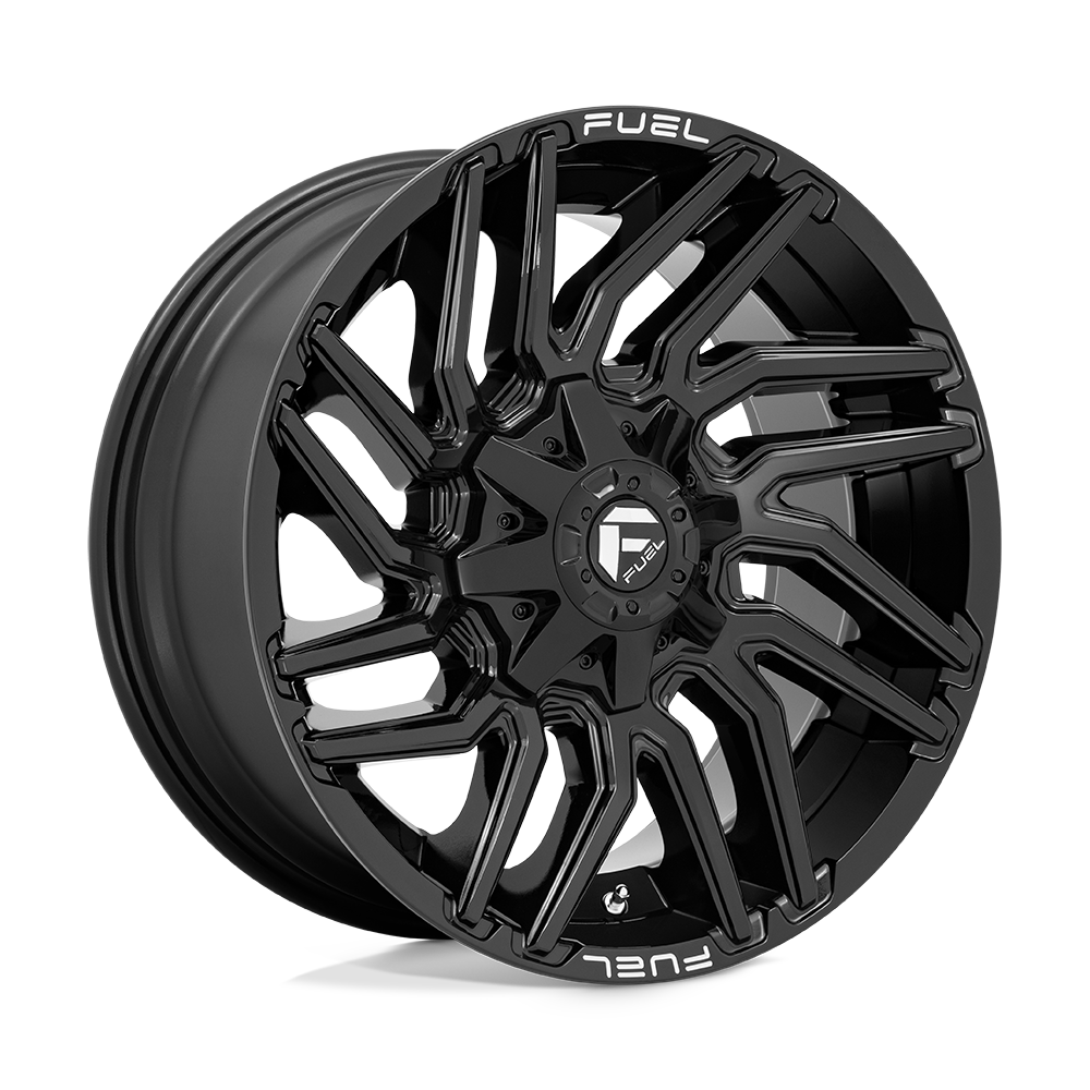 Fuel 1PC D776 TYPHOON - Gloss Black-Wheels-Fuel-D77620001747-Dirty Diesel Customs