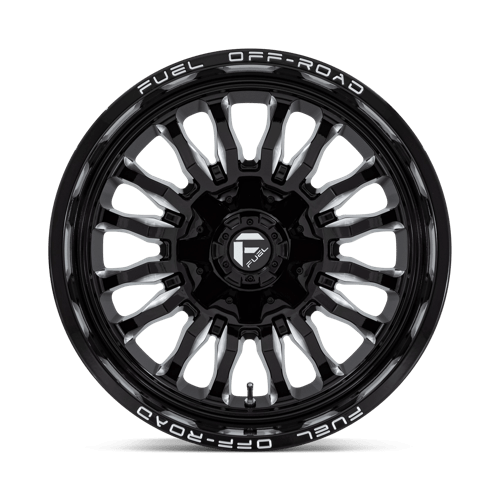 Fuel 1PC D795 ARC - Gloss Black Milled-Wheels-Fuel-Dirty Diesel Customs