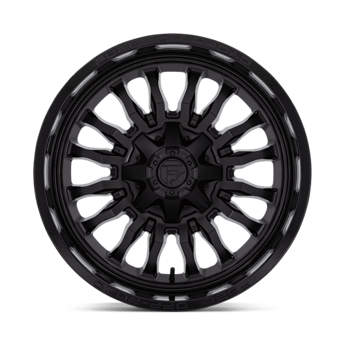 Fuel 1PC D796 ARC - Matte Black W/ Gloss Black Lip-Wheels-Fuel-Dirty Diesel Customs