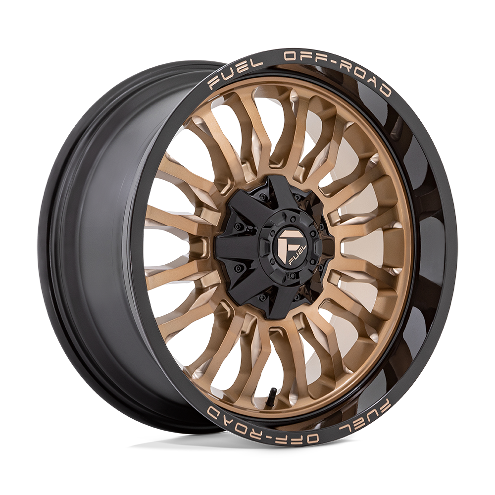 Fuel 1PC D797 ARC - Platinum Bronze W/ Black Lip-Wheels-Fuel-D79720001747-Dirty Diesel Customs