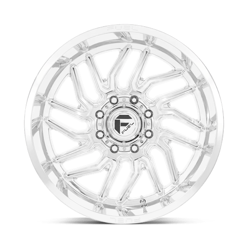 Fuel 1PC D809 HURRICANE - Polished Milled-Wheels-Fuel-Dirty Diesel Customs