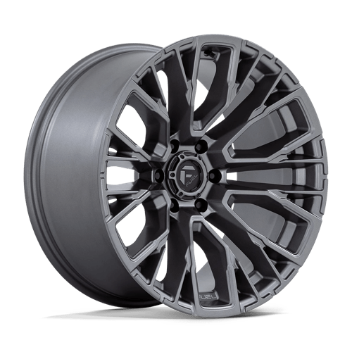 Fuel 1PC D848 REBAR - Matte Gunmetal-Wheels-Fuel-Dirty Diesel Customs