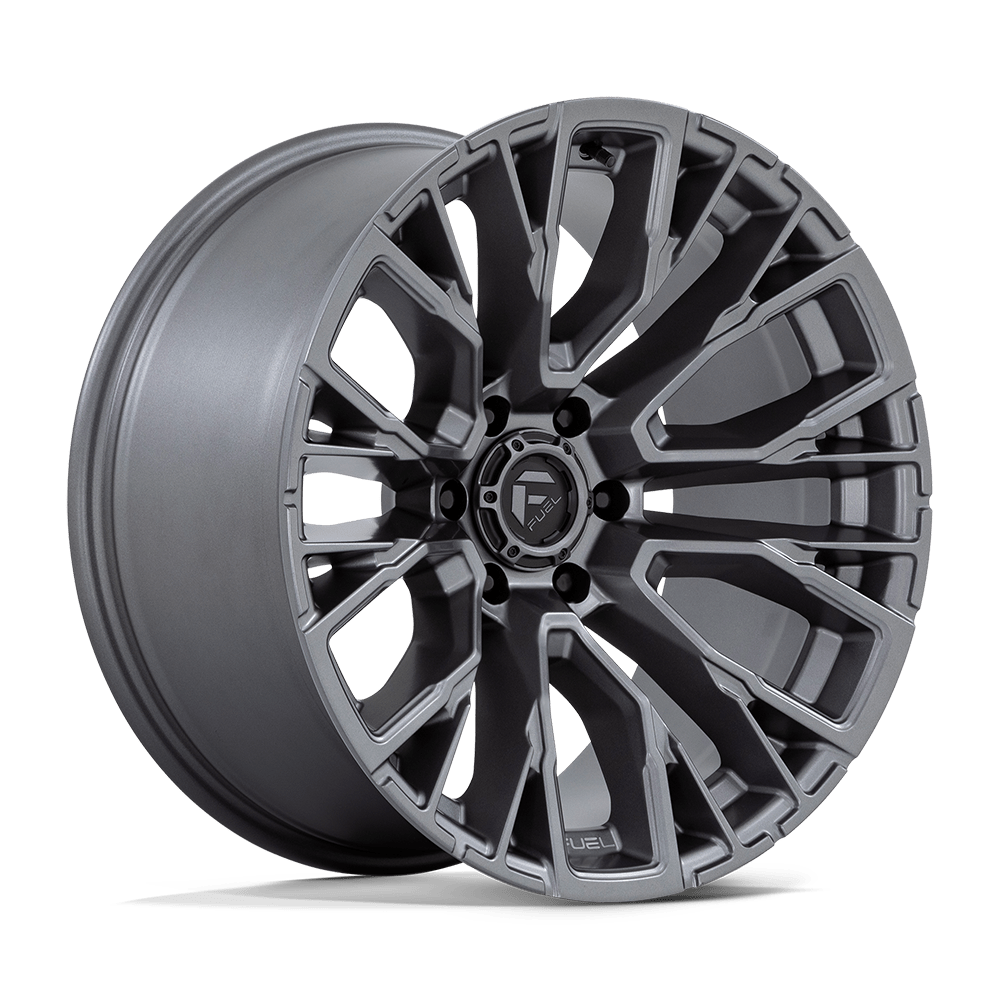 Fuel 1PC D848 REBAR - Matte Gunmetal-Wheels-Fuel-D84817908445-Dirty Diesel Customs