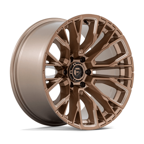 Fuel 1PC D850 REBAR - Platinum Bronze Milled-Wheels-Fuel-Dirty Diesel Customs